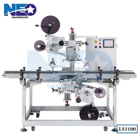 Top and Bottom Tamp Labeling Machine - double-sided labeler,top and bottom tamp labele,lateral labeler